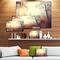 Designart - Charming Rural Field in Morning - Extra Large Wall Art Landscape